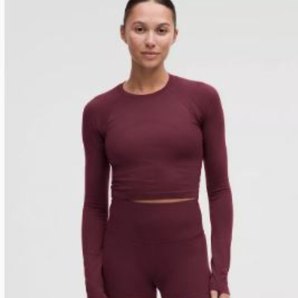 Lulu Cropped Swiftly Long Sleeve